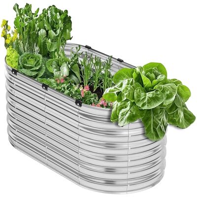 Vevor Metall-Gartenbett 120x57,5x56cm - Erhöhtes Außenbeet Vevor Metall-Gartenbett 120x57,5x56cm - Erhöhtes Außenbeet