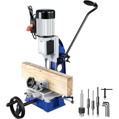 Vevor Machine à mortaiser pour bois - 1/2 HP, 1400 RPM, Banc de travail mobile - Publicité Vevor Machine à mortaiser pour bois - 1/2 HP, 1400 RPM, Banc de travail mobile - Publicité