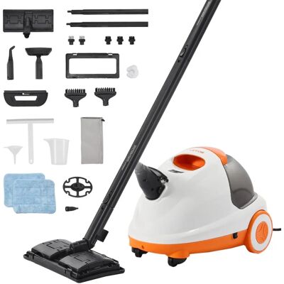 Vevor Nettoyeur à vapeur - CB-108A - Nettoyeur à vapeur multifonction puissant avec réservoir de 88 oz - Publicité Vevor Nettoyeur à vapeur - CB-108A - Nettoyeur à vapeur multifonction puissant avec réservoir de 88 oz - Publicité
