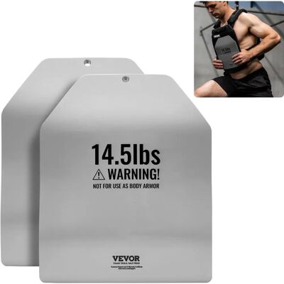Vevor Vevor Gewichtsweste Platten - 14,5 LB Ergonomische Stahlplatten Vevor Vevor Gewichtsweste Platten - 14,5 LB Ergonomische Stahlplatten