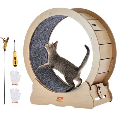 Vevor Grande Ruota Esercizio per Gatti - Ruota per Correre Interna con Tappeto Rimovibile Vevor Grande Ruota Esercizio per Gatti - Ruota per Correre Interna con Tappeto Rimovibile