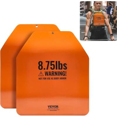 Vevor Kompakte Stahl-Gewichtplatten - 8,75 LB Paare für Westen Vevor Kompakte Stahl-Gewichtplatten - 8,75 LB Paare für Westen