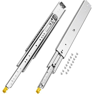Vevor - Modèle 558 mm - Glissières de tiroir à fermeture douce - Extension complète Vevor - Modèle 558 mm - Glissières de tiroir à fermeture douce - Extension complète