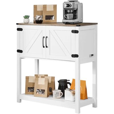 Vevor Rustik Café Schrank - 3-stufige Aufbewahrung - 31,5x13,8x34,6 Zoll Vevor Rustik Café Schrank - 3-stufige Aufbewahrung - 31,5x13,8x34,6 Zoll