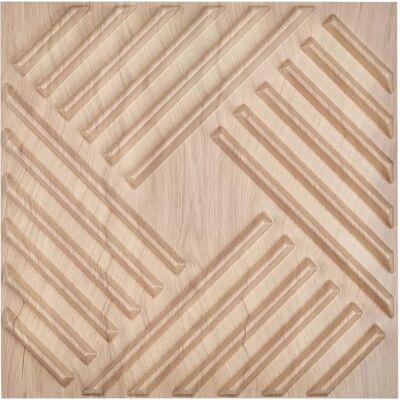 Vevor 3D Panele Ścienne - Jasne Drewno - Zestaw 12 19.7x19.7'' - Pokrycie 32 stóp kwadratowych Vevor 3D Panele Ścienne - Jasne Drewno - Zestaw 12 19.7x19.7'' - Pokrycie 32 stóp kwadratowych