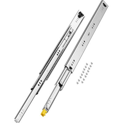 Succebuy - Slitte per Cassetti - Estensione Completa - 24 Pollici - 250 lbs Succebuy - Slitte per Cassetti - Estensione Completa - 24 Pollici - 250 lbs