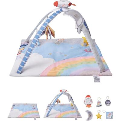 Succebuy Baby Spielmatte - Sensorische Spielzeuge & Leuchtende Rakete - 35x35 Succebuy Baby Spielmatte - Sensorische Spielzeuge & Leuchtende Rakete - 35x35
