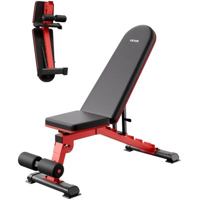 Succebuy Panca per i Pesetti - Regolabile, Heavy Duty, Pieghevole - Allenamento Completo Succebuy Panca per i Pesetti - Regolabile, Heavy Duty, Pieghevole - Allenamento Completo