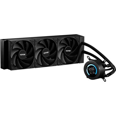 Refroidisseur liquide CPU Vevor - Ventilateurs 120mm - Publicité Refroidisseur liquide CPU Vevor - Ventilateurs 120mm - Publicité