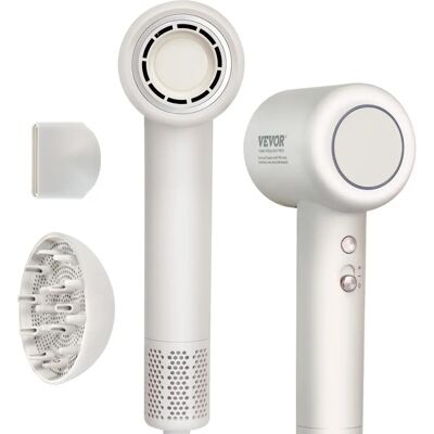 Sèche-cheveux VEVOR - Haute Vitesse 105K RPM Ions Négatifs 3 Temp 2 Vitesses - Publicité Sèche-cheveux VEVOR - Haute Vitesse 105K RPM Ions Négatifs 3 Temp 2 Vitesses - Publicité