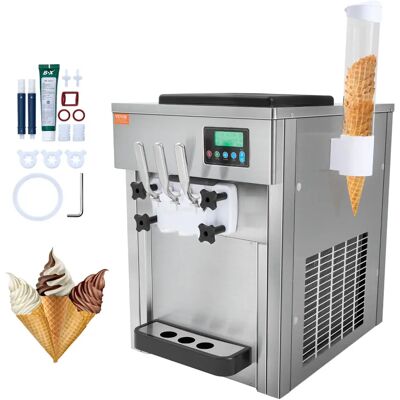 Vevor Machine à Glace Commerciale - Publicité Vevor Machine à Glace Commerciale - Publicité