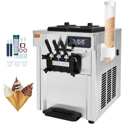 VEVOR D520S - Acero inoxidable - Maquina de helados VEVOR D520S - Acero inoxidable - Maquina de helados