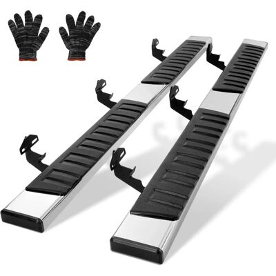Marches latérales Vevor pour Ford F150-Crew Cab 2015-2023 - Acier inoxydable, 6 pouces, 500 lbs - Publicité Marches latérales Vevor pour Ford F150-Crew Cab 2015-2023 - Acier inoxydable, 6 pouces, 500 lbs - Publicité