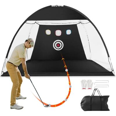 Vevor Réseau de golf 10x7ft pour entraînement intérieur et extérieur - Publicité Vevor Réseau de golf 10x7ft pour entraînement intérieur et extérieur - Publicité