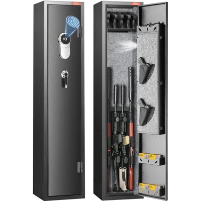 Vevor Coffre-fort pour Armes - 5 Fusils, Empreinte Biométrique, LED - Publicité Vevor Coffre-fort pour Armes - 5 Fusils, Empreinte Biométrique, LED - Publicité