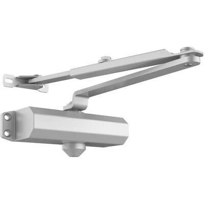 Vevor Ferme-porte hydraulique robuste - 68kg - Aluminium - 115° - Sécurité - Publicité Vevor Ferme-porte hydraulique robuste - 68kg - Aluminium - 115° - Sécurité - Publicité