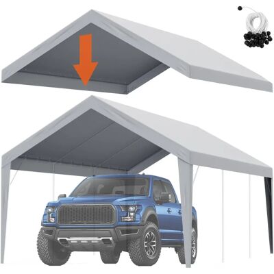 Succebuy Tapis de Rechange pour Garage 12x20 pi - Imperméable UV Résistant - Publicité Succebuy Tapis de Rechange pour Garage 12x20 pi - Imperméable UV Résistant - Publicité