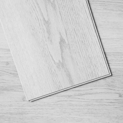 Carrelages en vinyle Vevor - Grain de bois gris clair - 10 pièces - Publicité Carrelages en vinyle Vevor - Grain de bois gris clair - 10 pièces - Publicité
