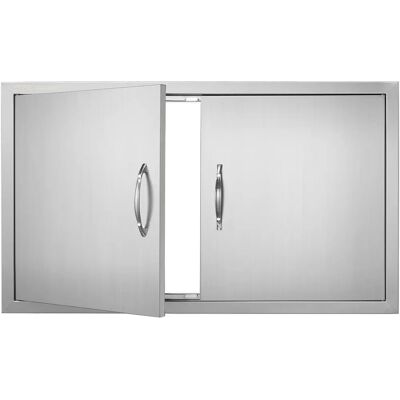 VEVOR Utomhuskökens Dörr - 915x533x46mm VEVOR Utomhuskökens Dörr - 915x533x46mm