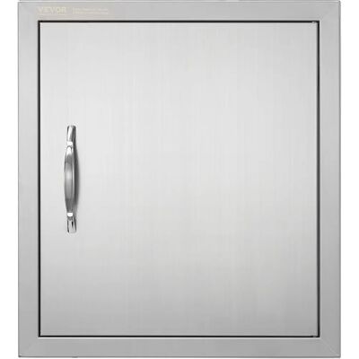 Vevor Edelstahl Außen-Küchentür - 18W x 20H Zoll Vevor Edelstahl Außen-Küchentür - 18W x 20H Zoll