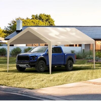 Vevor Carport Ersatzdach - 10x20 ft Beigefarben Vevor Carport Ersatzdach - 10x20 ft Beigefarben