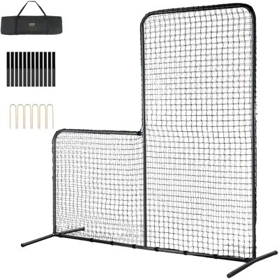 Vevor 7x7 ft Baseball Softball Sicherheitsscreen - Tragbares Schlagnetz Vevor 7x7 ft Baseball Softball Sicherheitsscreen - Tragbares Schlagnetz
