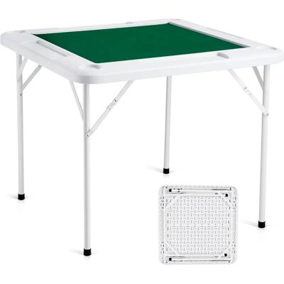 Vevor Mahjong Bord - Hopfällbart, 4 Spelare, Hållbart, Bärbart Vevor Mahjong Bord - Hopfällbart, 4 Spelare, Hållbart, Bärbart
