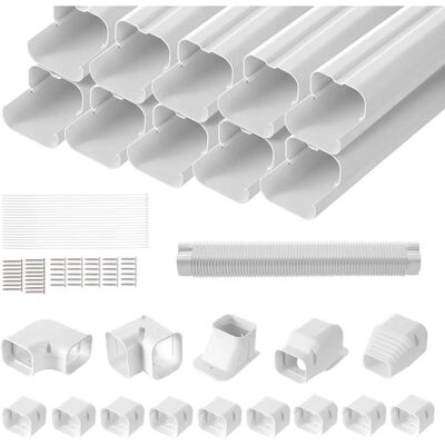 Vevor Couverture de ligne AC - 5400mm, Modèle 1100061670, Kit de protection de tuyaux - Publicité Vevor Couverture de ligne AC - 5400mm, Modèle 1100061670, Kit de protection de tuyaux - Publicité
