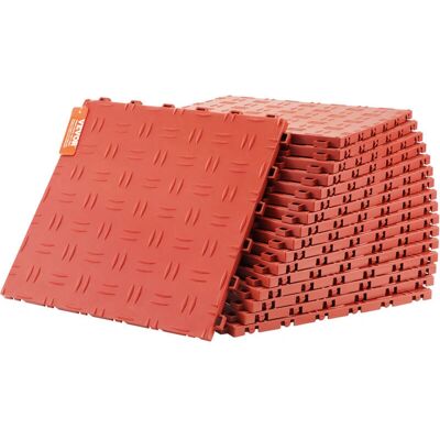 Carrelage de Garage VEVOR 25 Pièces 305x305x13,4mm Antidérapant - Publicité Carrelage de Garage VEVOR 25 Pièces 305x305x13,4mm Antidérapant - Publicité