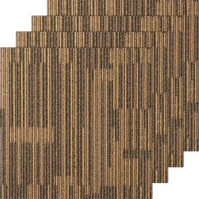Vevor Baldosa de Alfombra - Modular, Marrón Misto, 20x20 pulgadas Vevor Baldosa de Alfombra - Modular, Marrón Misto, 20x20 pulgadas