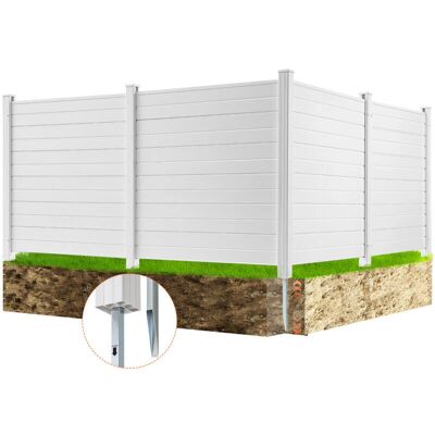 Mophorn - 127x127 cm 4-panel privacy fence kit Mophorn - 127x127 cm 4-panel privacy fence kit