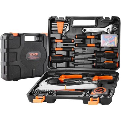 Kit d'Outils VEVOR - Ensemble de 132 Outils Manuels pour la Maison avec Étui Portable - Publicité Kit d'Outils VEVOR - Ensemble de 132 Outils Manuels pour la Maison avec Étui Portable - Publicité