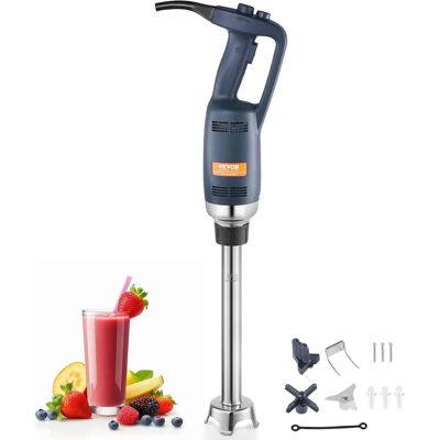 Vevor Mixeur à Main 350W - Blender d'Immersion Professionnel avec Vitesse Variable et Lame en Acier Inoxydable - Publicité Vevor Mixeur à Main 350W - Blender d'Immersion Professionnel avec Vitesse Variable et Lame en Acier Inoxydable - Publicité