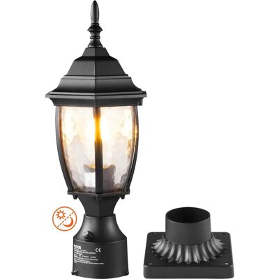 Vevor Lampe de Poteau Extérieure Dusk to Dawn - 400mm Résistante aux Intempéries - Publicité Vevor Lampe de Poteau Extérieure Dusk to Dawn - 400mm Résistante aux Intempéries - Publicité