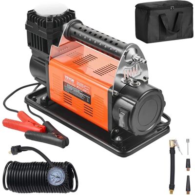 Vevor Compresseur d'Air Portable 12V - Gonfleur de Pneus Haute Pression - Polyvalent & Durable - Publicité Vevor Compresseur d'Air Portable 12V - Gonfleur de Pneus Haute Pression - Polyvalent & Durable - Publicité
