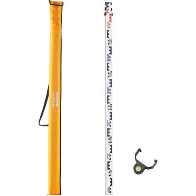 Vevor Règle de Mesure 3m en Aluminium Télescopique - Niveau à Bulle & Sac - Publicité Vevor Règle de Mesure 3m en Aluminium Télescopique - Niveau à Bulle & Sac - Publicité