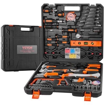 Kit d'outils VEVOR - Ensemble de 216 pièces avec étui portable - Type d'outil - Publicité Kit d'outils VEVOR - Ensemble de 216 pièces avec étui portable - Type d'outil - Publicité