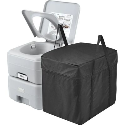 Vevor Tragbares WC - 5,3 Gal Camping Porta Potty mit Tragetasche Vevor Tragbares WC - 5,3 Gal Camping Porta Potty mit Tragetasche