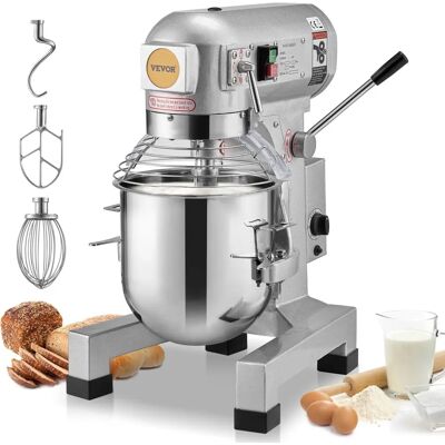 Vevor Mezclador de Cocina Comercial 28.5L - Tazón de Acero Inoxidable, 3 Velocidades Vevor Mezclador de Cocina Comercial 28.5L - Tazón de Acero Inoxidable, 3 Velocidades