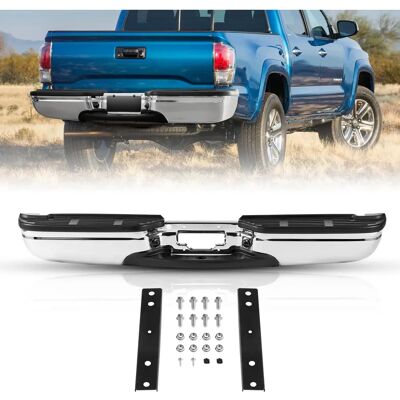 Vevor Hátsó lökhárító Ford F250/F350 - Krómozott, ütésálló Vevor Hátsó lökhárító Ford F250/F350 - Krómozott, ütésálló