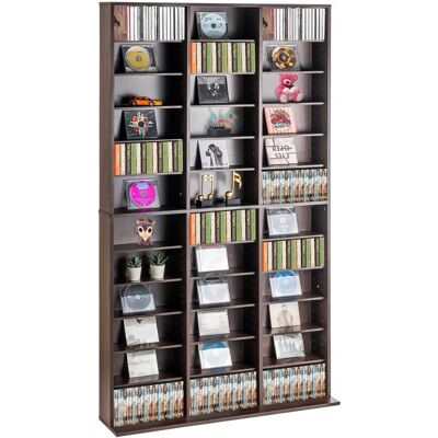 Vevor Medienspeicher-Schrank - Verstellbarer DVD & CD Organizer - 1080 Kapazität Vevor Medienspeicher-Schrank - Verstellbarer DVD & CD Organizer - 1080 Kapazität