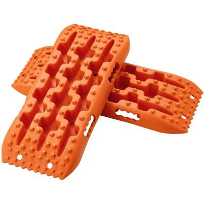 Succebuy Plaques de Traction 10 TON - Tout-terrain, Orange - Publicité Succebuy Plaques de Traction 10 TON - Tout-terrain, Orange - Publicité