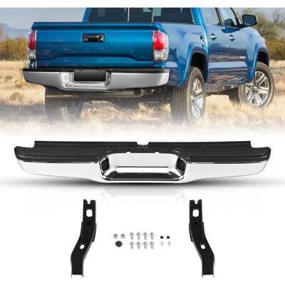 Vevor Toyota Tacoma Heckstoßstange - Chrom Stahl Stoßfänger Vevor Toyota Tacoma Heckstoßstange - Chrom Stahl Stoßfänger