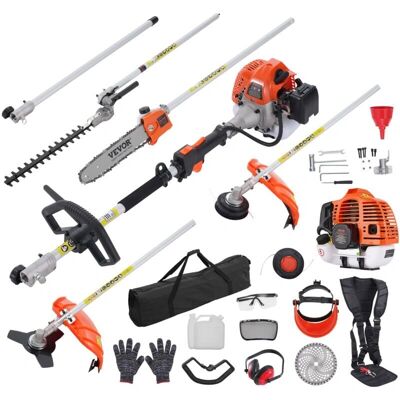 Vevor Garden 6-in-1 Multi-Tool Gas Hedge Trimmer Vevor Garden 6-in-1 Multi-Tool Gas Hedge Trimmer