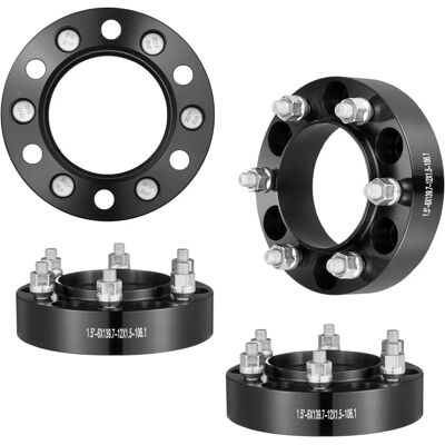 VEVOR Forged Aluminum Wheel Spacers 6x5.5in - Vehicle Control VEVOR Forged Aluminum Wheel Spacers 6x5.5in - Vehicle Control