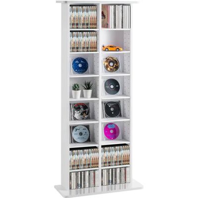 Vevor Media Storage Cabinet - Verstellbare Regale, Weiß - Medienschrank Vevor Media Storage Cabinet - Verstellbare Regale, Weiß - Medienschrank