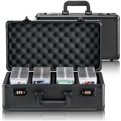 Vevor FJKSNHMMS108T371IV0 108 PSA Bewertete Kartenaufbewahrungsbox - Sportkartenhalter mit Codeschloss Vevor FJKSNHMMS108T371IV0 108 PSA Bewertete Kartenaufbewahrungsbox - Sportkartenhalter mit Codeschloss