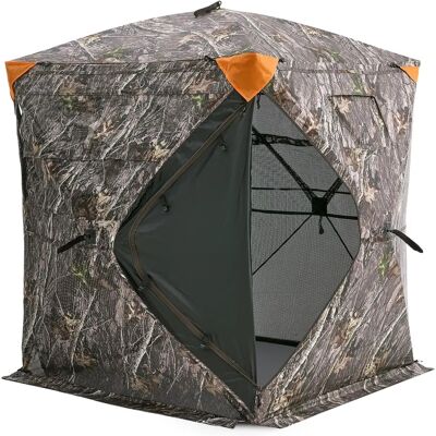 Vevor Jagdjalousie - 270 Durchsichtiger Bodenjalousie - 1-2 Personen Pop Up Rehjalousie - Mesh für Truthahn- und Rotwildjagd Vevor Jagdjalousie - 270 Durchsichtiger Bodenjalousie - 1-2 Personen Pop Up Rehjalousie - Mesh für Truthahn- und Rotwildjagd