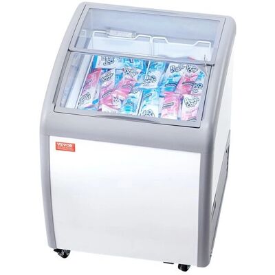 Vevor Vetrina per Gelato - 154L, LED, Vetro Temperato Vevor Vetrina per Gelato - 154L, LED, Vetro Temperato