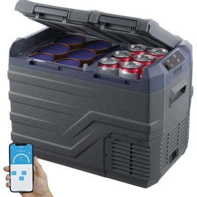 Vevor Tragbarer 32L Kühlschrank - Doppelzone, Auto & Zuhause Vevor Tragbarer 32L Kühlschrank - Doppelzone, Auto & Zuhause